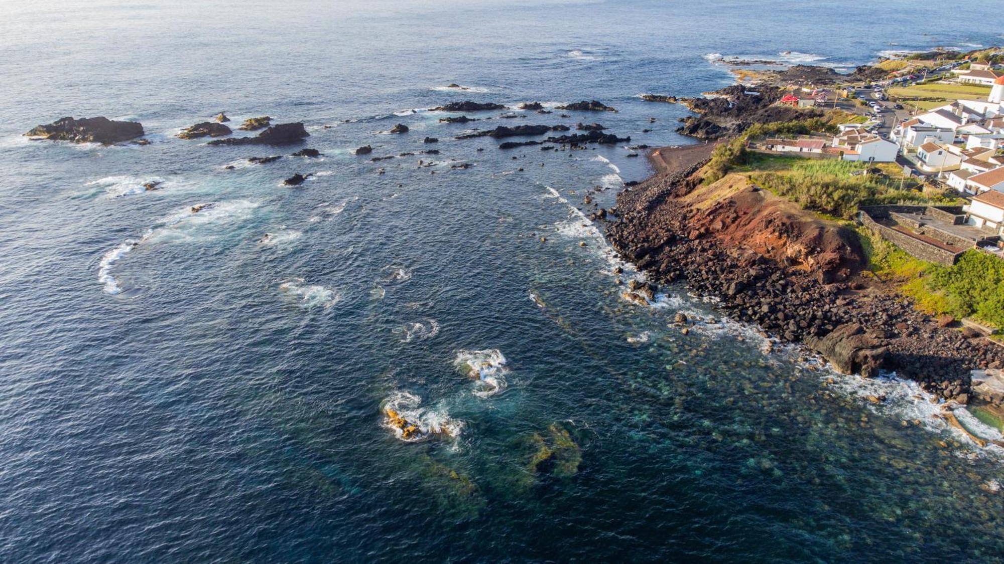 Mosteiros Sunset And Islets Apartment Bagian luar foto